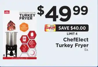 ShopRite Turkey fryer offer