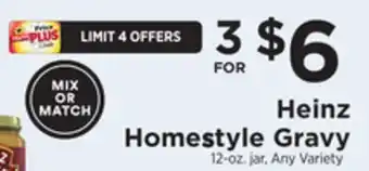 ShopRite Homestyle gravy offer