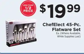ShopRite 45-pc. flatware set offer