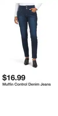 TJ Maxx Muffin control denim jeans offer