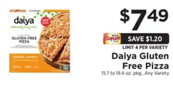 ShopRite Gluten free pizza offer