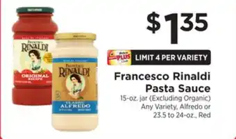 ShopRite Pasta sauce offer