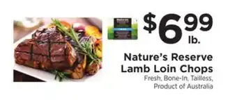 ShopRite Lamb loin chops offer