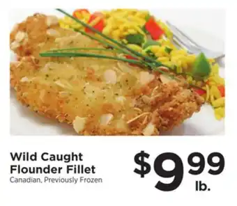 ShopRite Wild caught flounder fillet offer