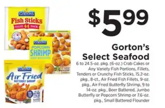 ShopRite Select seafood offer