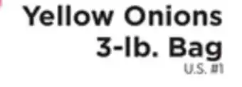 ShopRite Yellow onions 3-lb. bag offer