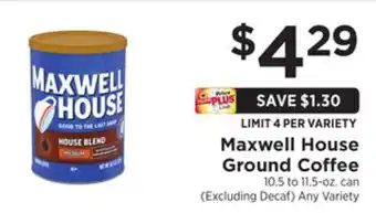 ShopRite Ground coffee offer