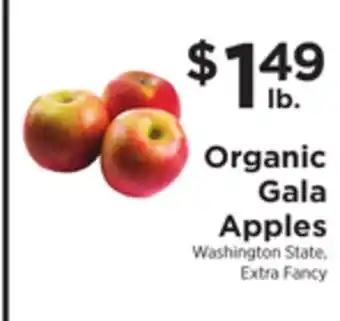 ShopRite Organic gala apples offer