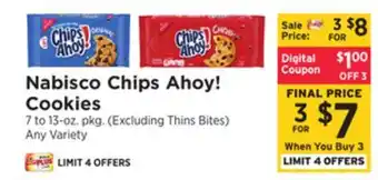 ShopRite Chips ahoy! cookies offer