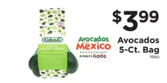 ShopRite Avocados 5-ct. bag offer