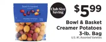 ShopRite Creamer potatoes 3-lb. bag offer