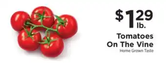 ShopRite Tomatoes on the vine offer