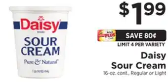 ShopRite Sour cream offer
