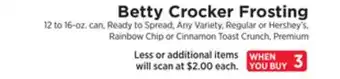 ShopRite Frosting offer