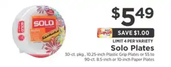 ShopRite Plates offer
