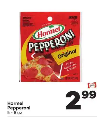 Weis Markets Hormel pepperoni offer