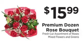 ShopRite Premium dozen rose bouquet offer