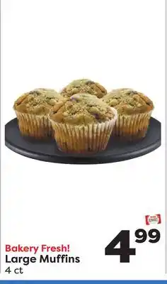 Weis Markets Large muffins offer