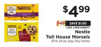 ShopRite Toll house morsels offer
