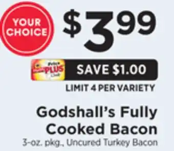 ShopRite Fully cooked bacon offer