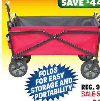 Big 5 Seina collapsible utility wagon offer