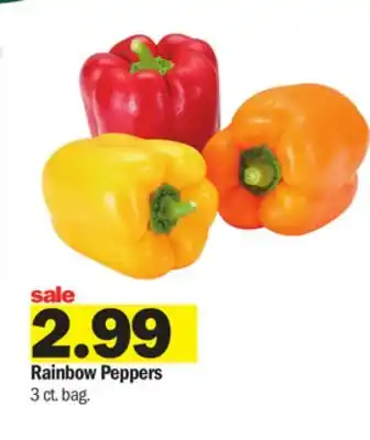 Meijer Rainbow peppers offer