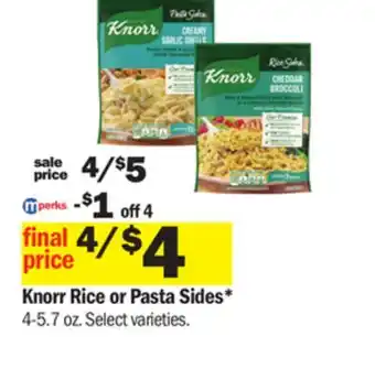 Meijer Knorr rice or pasta sides offer