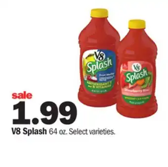 Meijer V8 splash offer