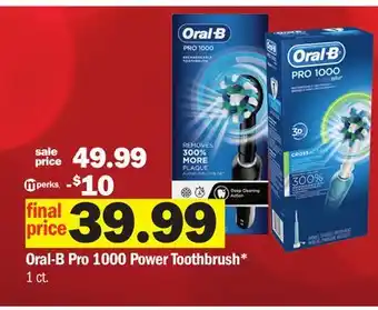 Meijer Oral-b pro 1000 power toothbrush offer