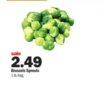 Meijer Brussels sprouts offer