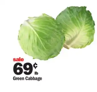 Meijer Green cabbage offer
