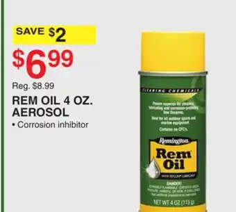 Dunham's Sports Remington rem oil 4 oz. aerosol offer