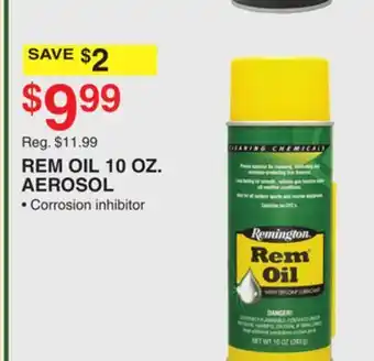 Dunham's Sports Remington rem oil 10 oz. aerosol offer
