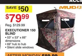 Dunham's Sports Muddy executioner 150 blind offer