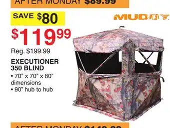 Dunham's Sports Muddy executioner 350 blind offer