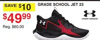 Dunham's Sports Under armour grade school jet 23 offer