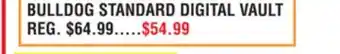 Dunham's Sports Bulldog standard digital vault offer