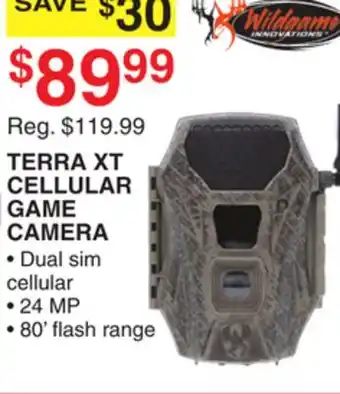 Dunham's Sports Wildgame terra xt cellular game camera offer