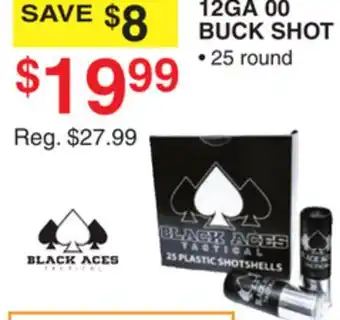Dunham's Sports Black aces buck shot offer