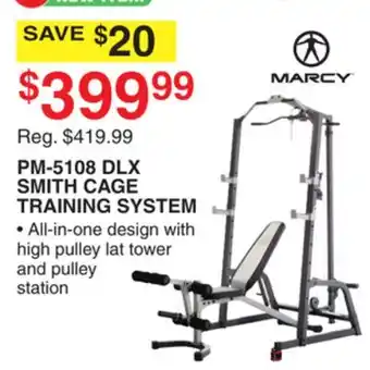 Dunham's Sports Marcy dlx smith cage training system offer
