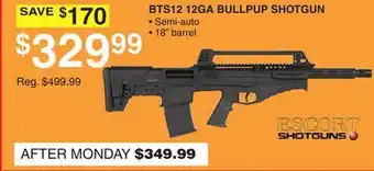 Dunham's Sports Escort shotguns 12ga bullpup shotgun offer