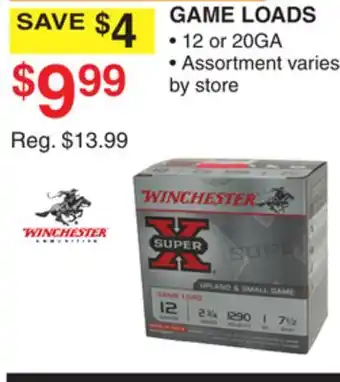 Dunham's Sports Winchester game loads offer