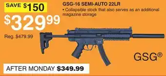 Dunham's Sports Gsg-16 semi-auto 22lr offer