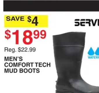 Dunham's Sports Servus men's comfort tech mud boots offer
