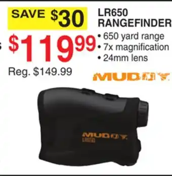 Dunham's Sports Muddy lr650 rangefinder offer