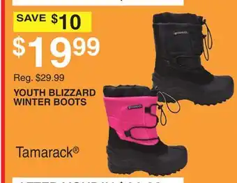 Dunham's Sports Tamarack youth blizzard winter boots offer