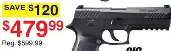 Dunham's Sports Sig sauer p320 9mm offer