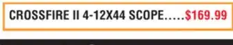 Dunham's Sports Vortex crossfire ii 4-12x44 scope offer