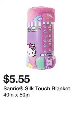 Five Below Sanrio silk touch blanket 40in x 50in offer