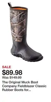 Cabela's The original muck boot company fieldblazer classic rubber boots for men offer
